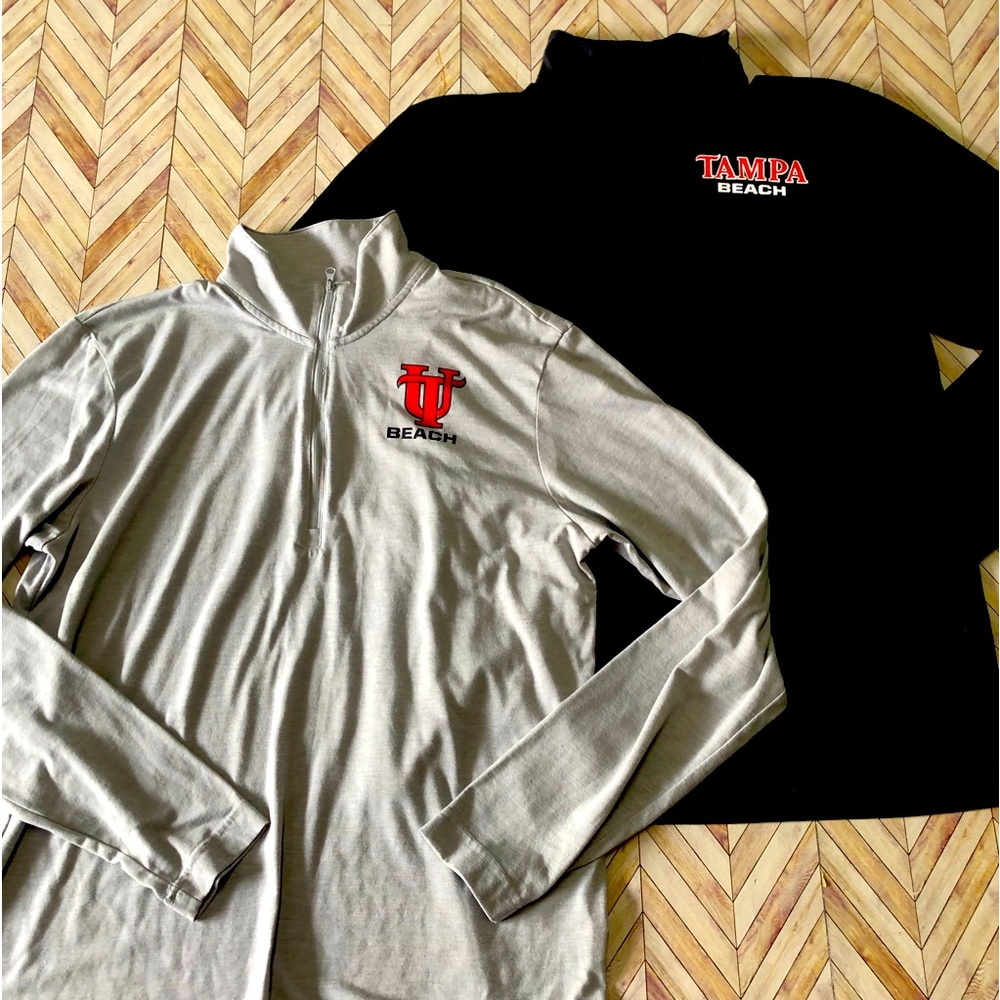 UT University Of Tampa Beach Volleyball Women’s Longsleeve Performance Tops(2)